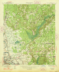 1940s Maps of Dogwood Park, LA | Pastmaps
